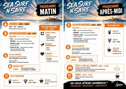 Sea Surf N' Saire 9 mai 2026 &agrave; Jonville