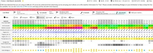 Cours sur la C&ocirc;te Est de la Manche d&eacute;s lundi 20 avril 2026